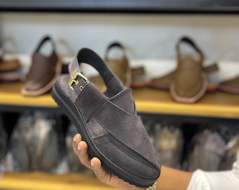 Cultural Handmade Peshawari Chappal, Men's Traditional Sandals, Gift for Him, Authentic Footwear