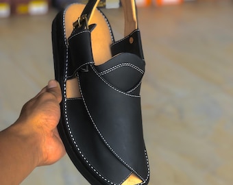 Handmade  Peshawari Chappal Men - Traditional Men's Sandals