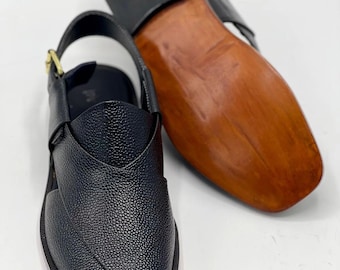 Handmade Peshawari Chappal for Men, Traditional Footwear, Ethnic Sandals, Pakistani Chappal, Comfortable Slip-Ons