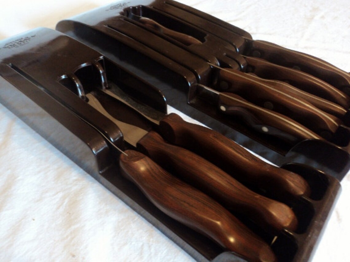 Vintage Mid Century Cutco Knife & Carving Set Etsy
