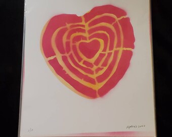 Heart-shaped Concha (pink)