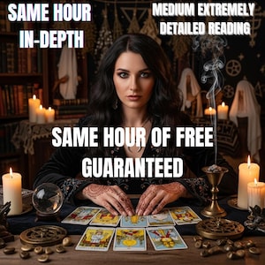 Psychic Reading SAME HOUR, Psychic Tarot Reading, Tarot Card Reading, Psychic Medium Reading, Tarot Love Reading