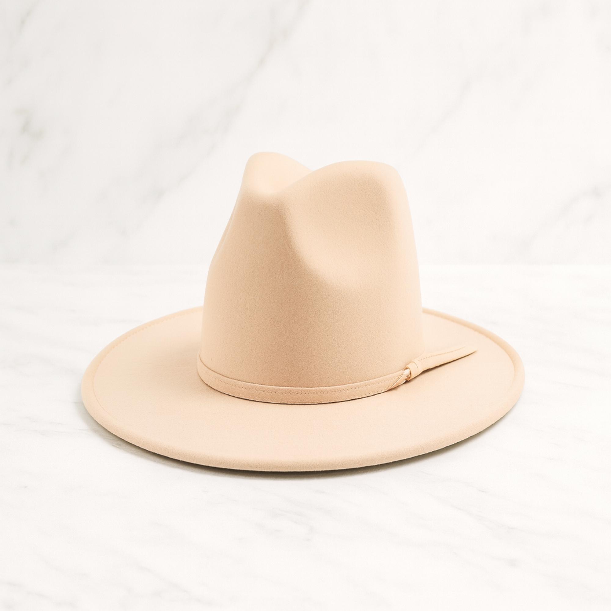 Wide Brim Suede Cowboy Hat with Detachable Band - Adjustable Wide Brim Vegan Suede Rancher w/ Leather Belt main image 2