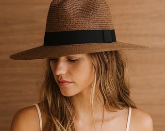 Handmade Toquilla Straw Panama Hat | Ecuadorian Woven Sun Hat