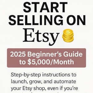 Etsy Passive Income Blueprint 2025 • Start Selling Online Fast • Digital Products, Print-on-Demand, & Shop Growth Tips