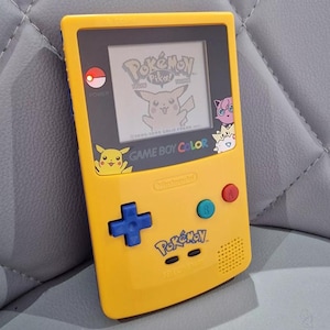 Gameboy color pikachu - Etsy 日本