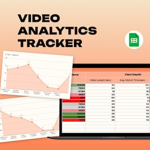 Video Analytics Tracker | TikTok & Instagram Reels Performance Google Sheet