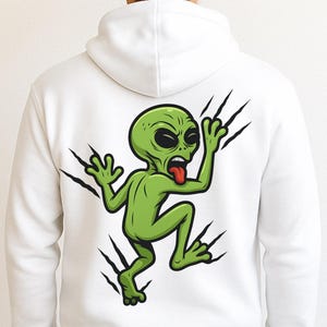 Camiseta Invasão Alienígena, Moletom Engraçado com Emblema da Área 51, Alienígena Extraterrestre Aderente, Camiseta Unissex Conspiração OVNI, Presente de Ficção Científica Espacial