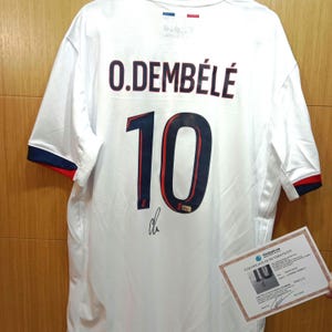 Dembele Signed Shirt - Etsy