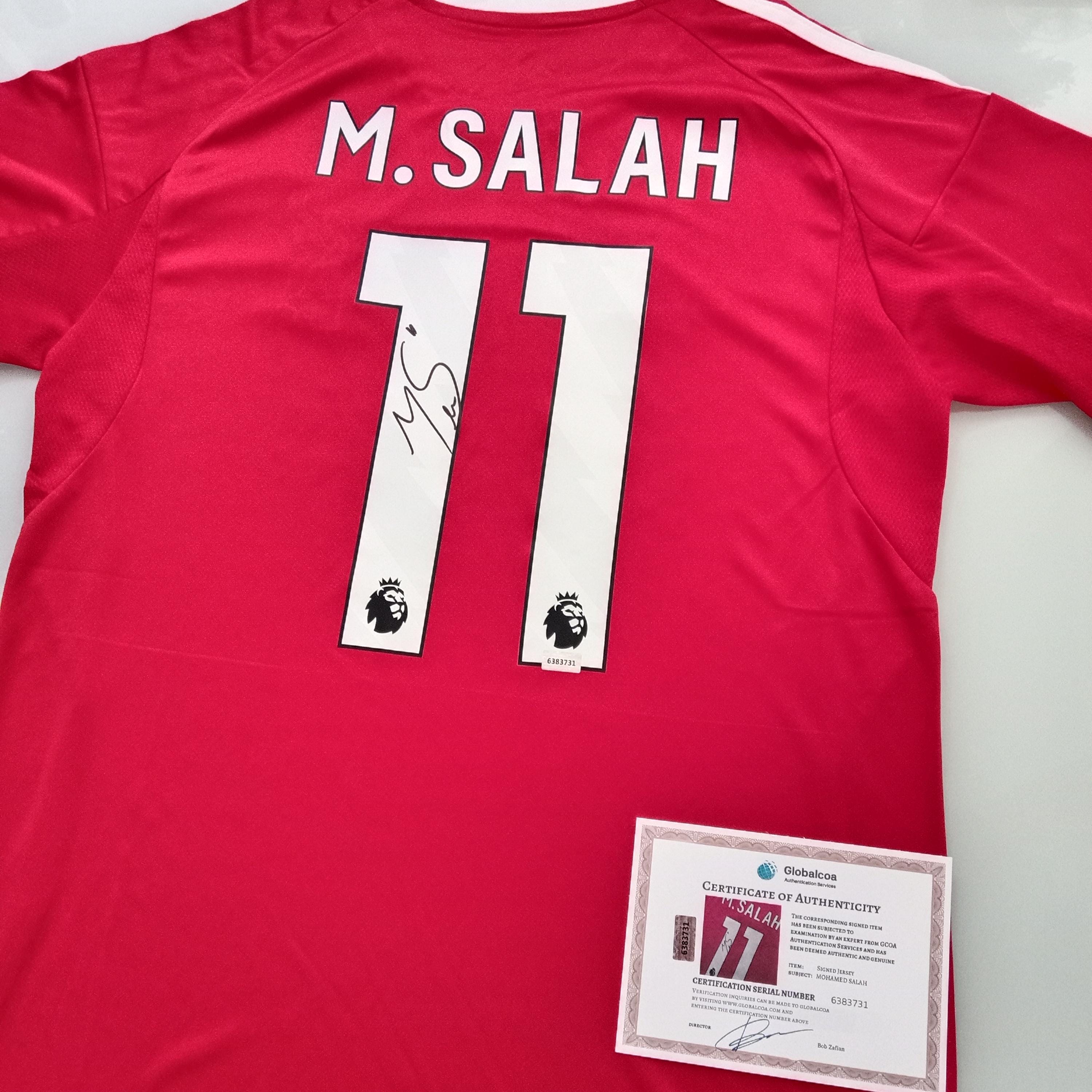 Salah signed jersey - Etsy 日本