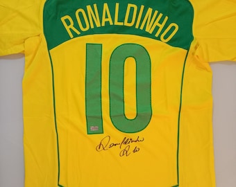 #10 Brasilien Trikot mit Autogramm und Echtheitszertifikat