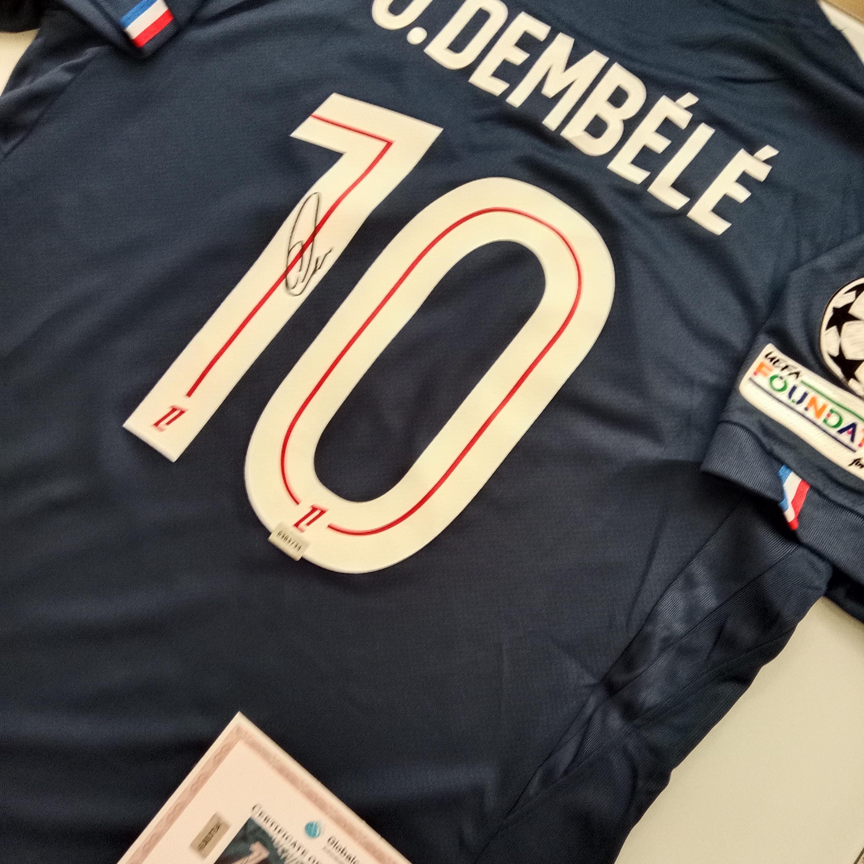 Ousmane Dembele Signed Autographed Paris Saint-germain 2026 Jersey