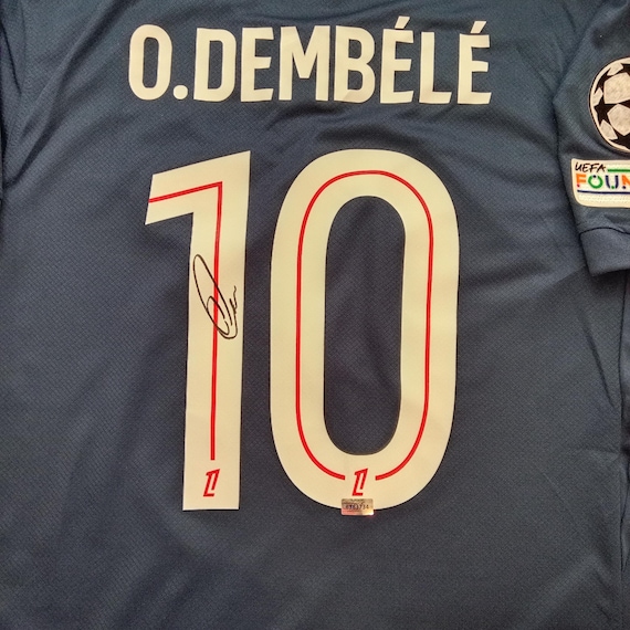 Ousmane Dembele Signed Autographed Paris Saint-germain 2026 Jersey