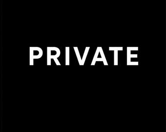 Printbaar privé-dagboek, minimalistisch geheim dagboek voor volwassenen (digitale download)