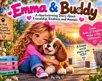Emma & Buddy Kinderverhaal | Vriendschap, vriendelijkheid, dieren (PDF-download)