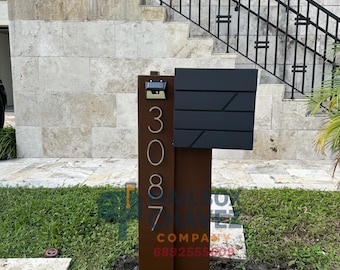 Mailbox model TRADITIONAL 5.0. Mailbox with modern style. Personalized mailbox. Mailbox. Residential mailbox. Mailboxes. Mailbox, mailboxes