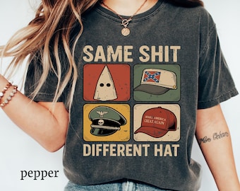 Funny Anti Trump Political Shirt: Comfort Colors Political Protest Gift Resist Abolish ICE Protest Tee, Human Rights Activism Shirt