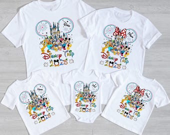 Disney Family Trip 2026 Shirt: Custom Disney Matching T-Shirt, Disneyland Vacation Tee, Disneyworld Couple Gift