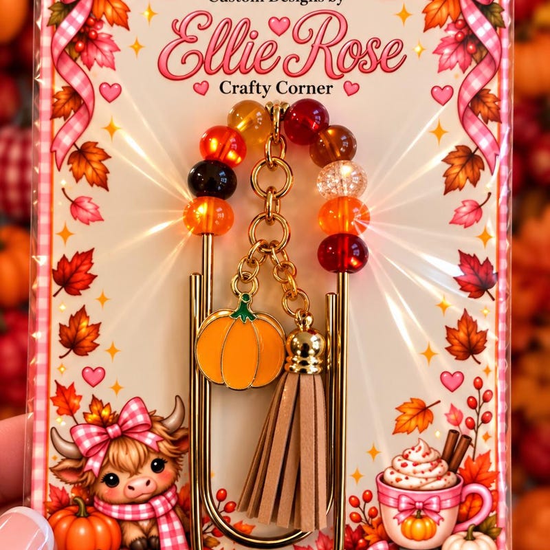 Paperclip Top Fall Jumbo Paperclip - Etsy
