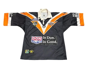 Vtg West NRL rugby Tiger Home Jersey