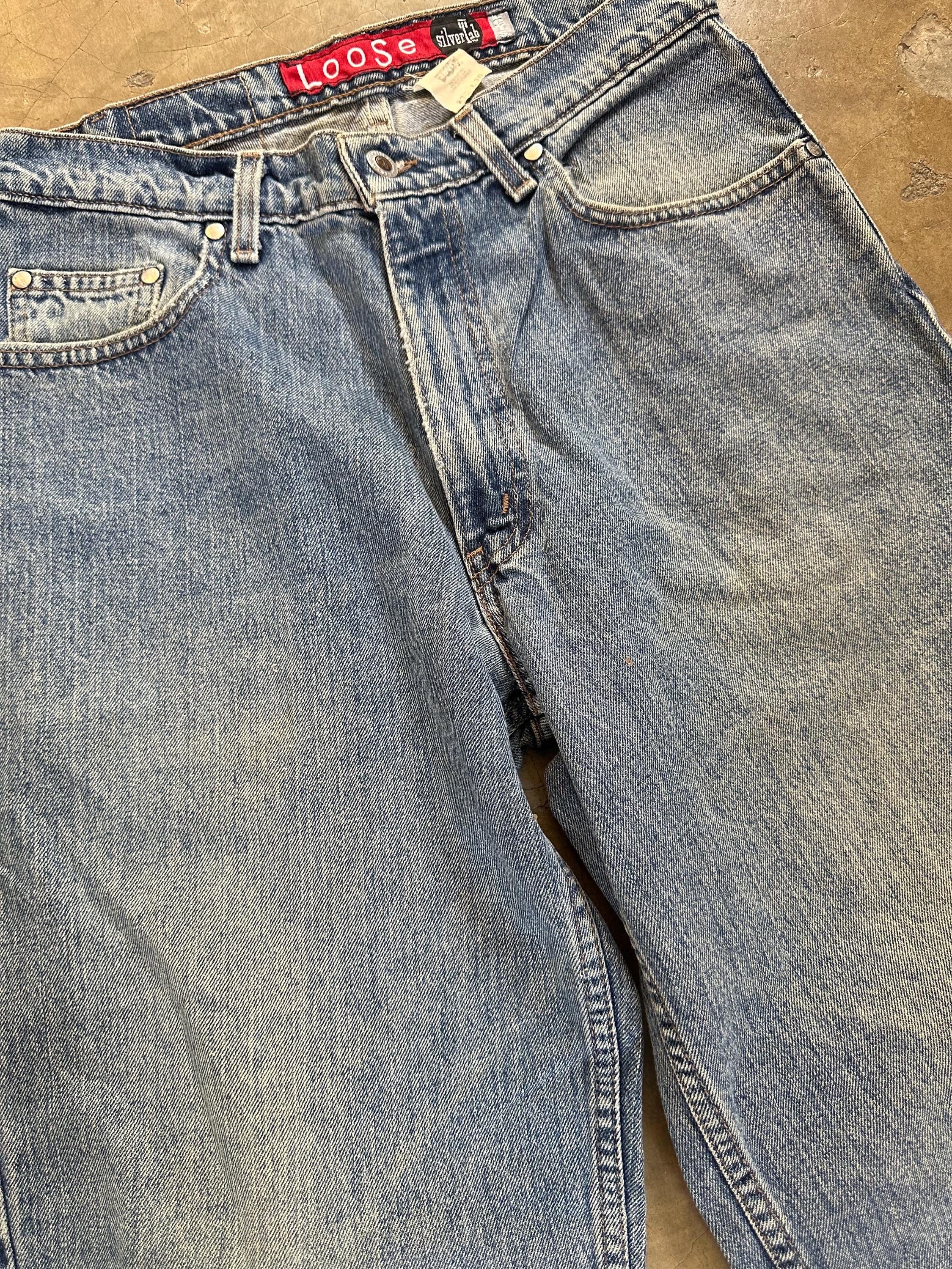 Vtg 90s Levis Silvertab Loose Denim / Made in Usa / Waist 29 - Etsy
