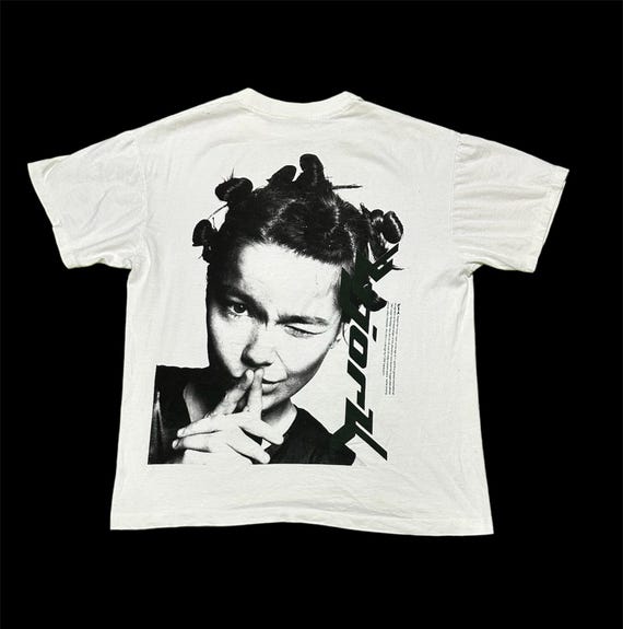 ヴィンテージ ビョーク by T ワンハンドプリント Tシャツ / XLサイズ