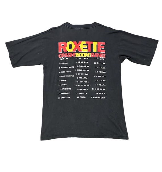 Vintage 90s Roxette Pop Band Tees / L Size - Etsy