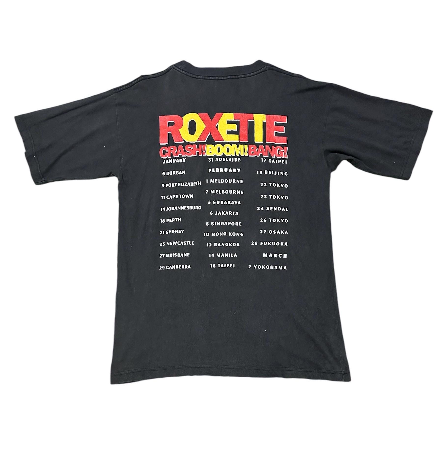 Vintage 90s Roxette Pop Band Tees / L Size - Etsy