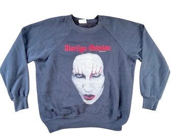 Vtg marilyn manson sweatshirt / M size / made in usa