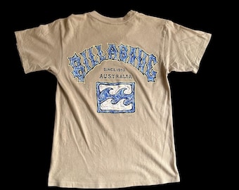 Vintage 90s Billabong australia surf tee / M size / made in usa