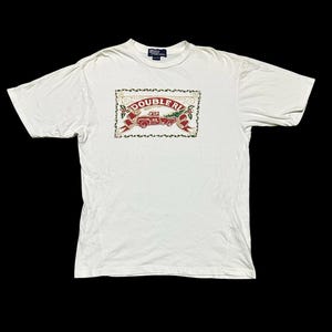 vtg double rrl spellout tee/ L size