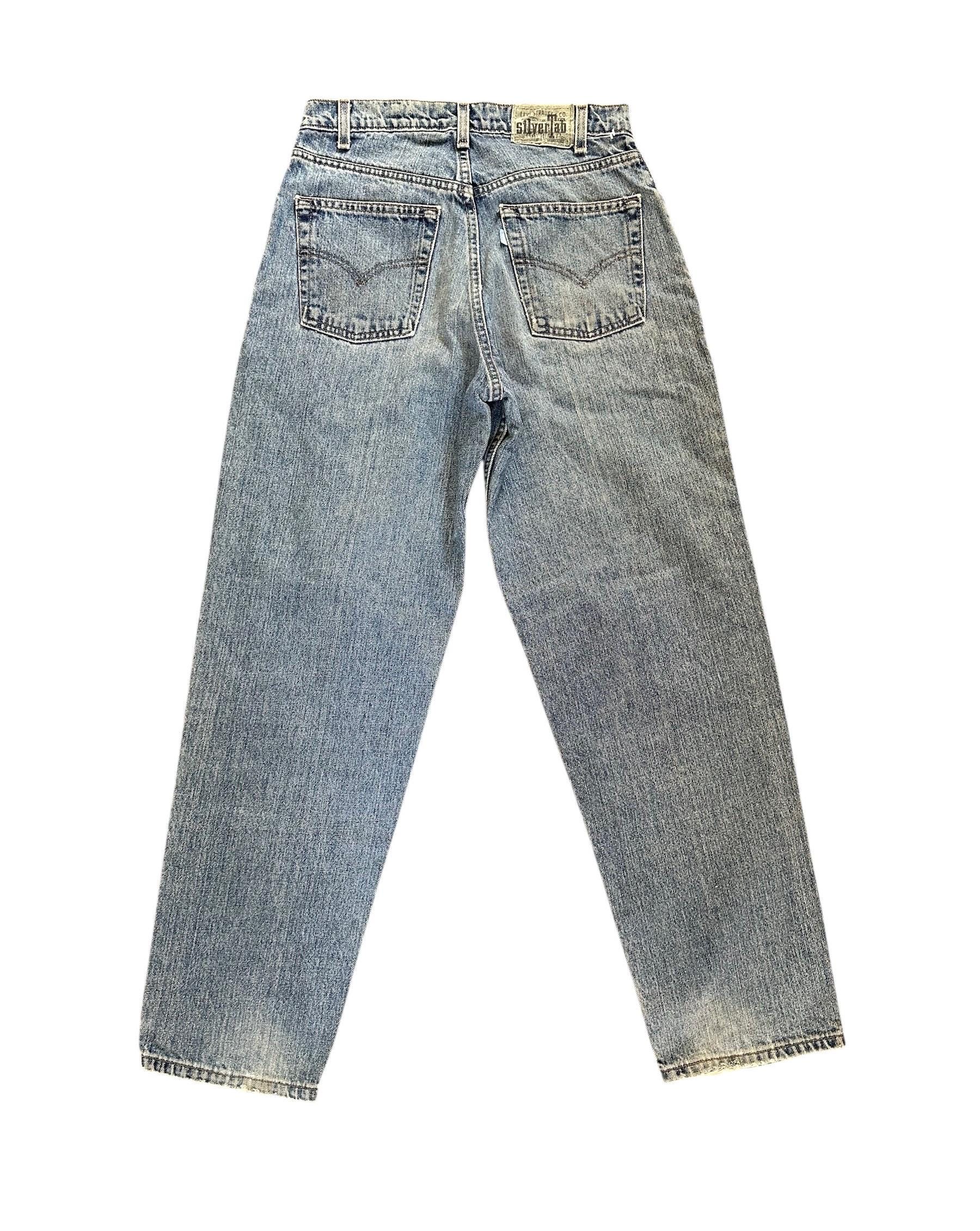 Vtg 90s Levis Silvertab Loose Denim / Made in Usa / Waist 29 - Etsy