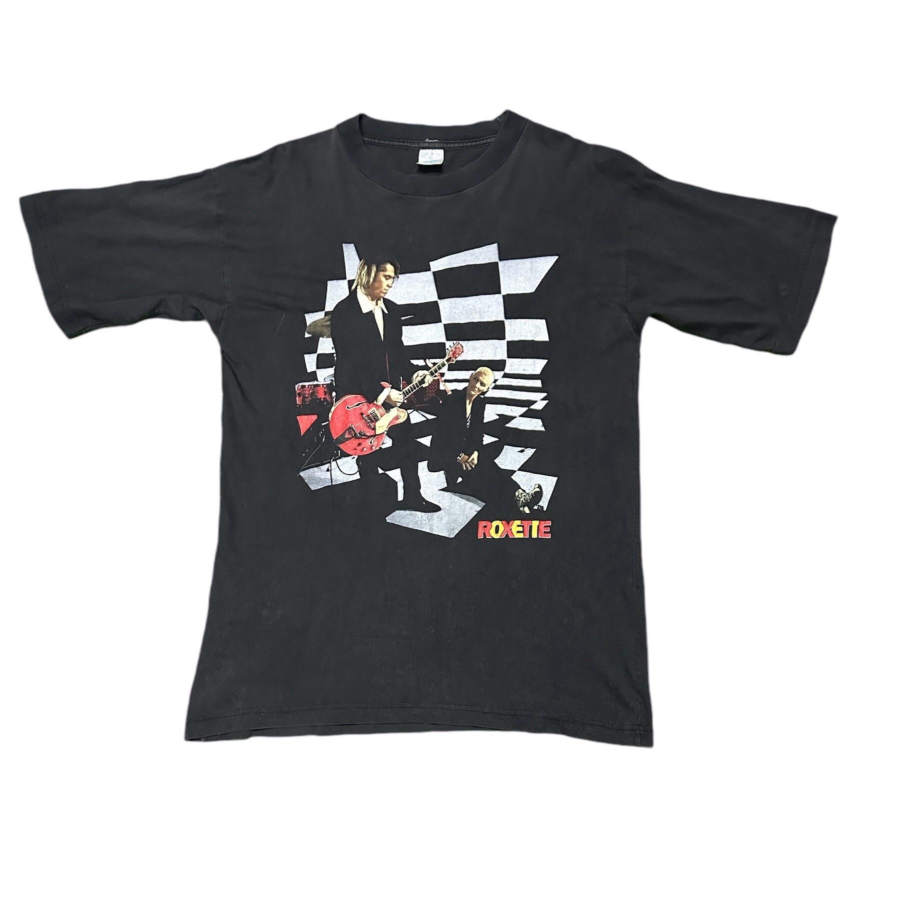 ロクセット　roxette バンドTシャツ　ヴィンテージ roxette ロクセット Vintage t-shirt | KuwaKuwaT-shirts