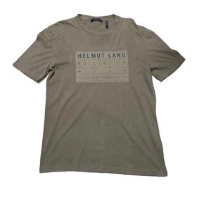 Helmut lang tee / xs size