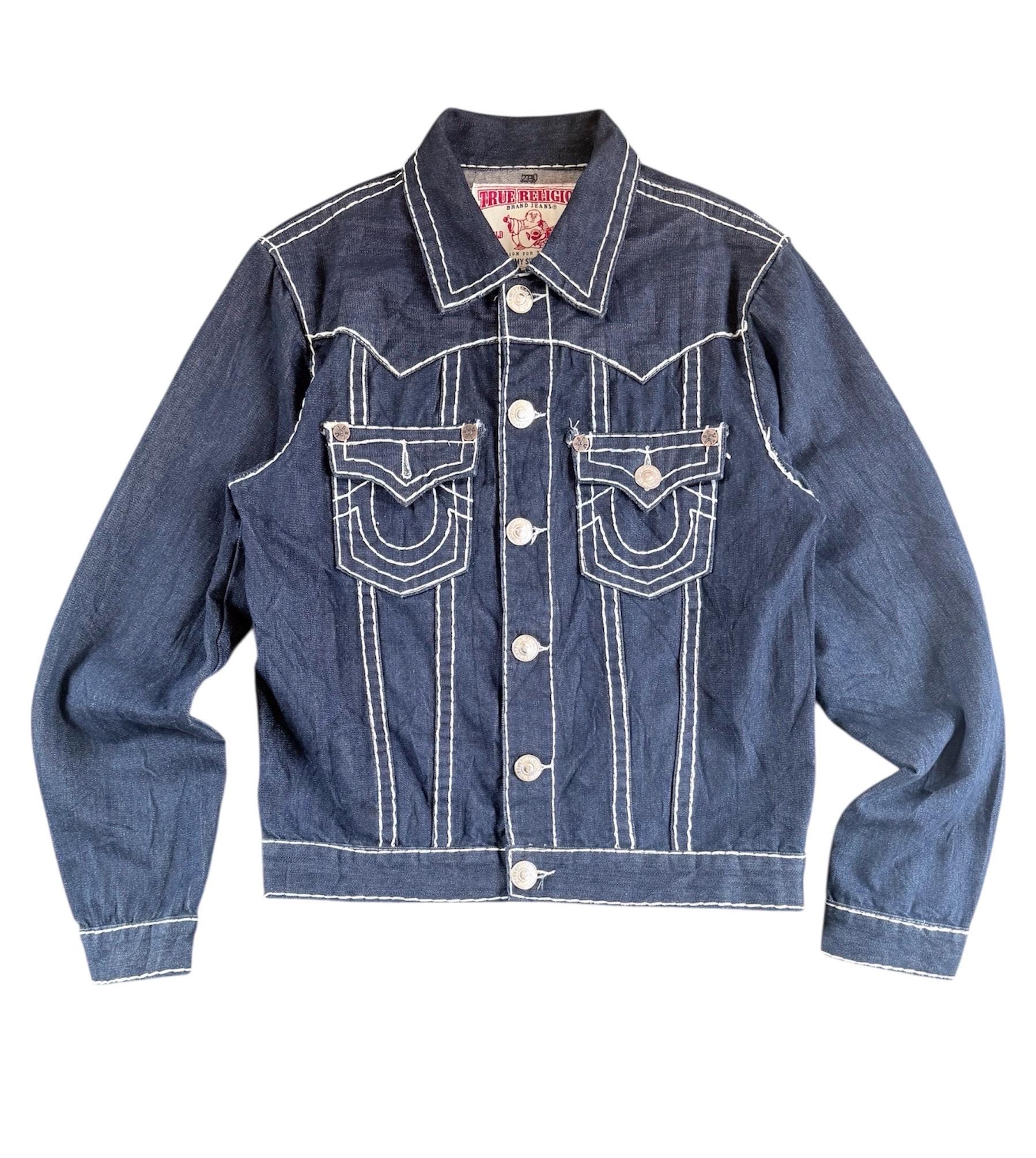 TRUE RELIGION ダークグレー デニムジャケット 【公式通販】 【新品未 