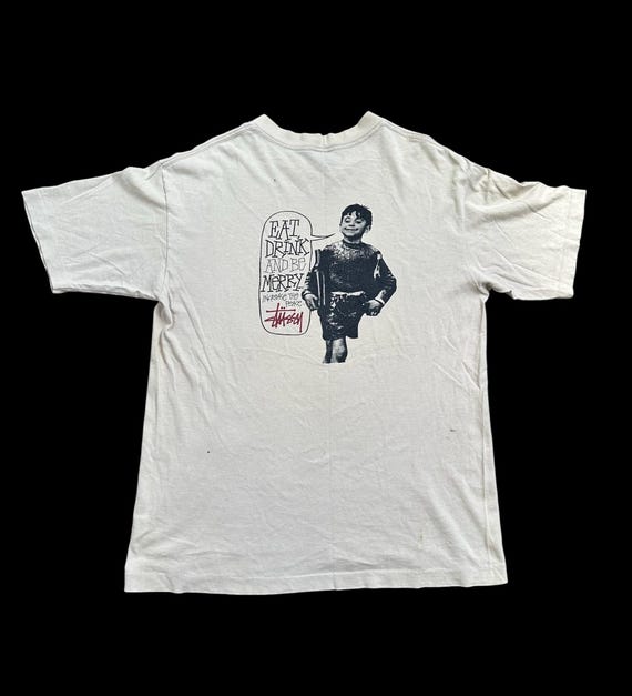 Vtg 90s Stussy Photo Tee/ L Size / Made in Usa - Etsy