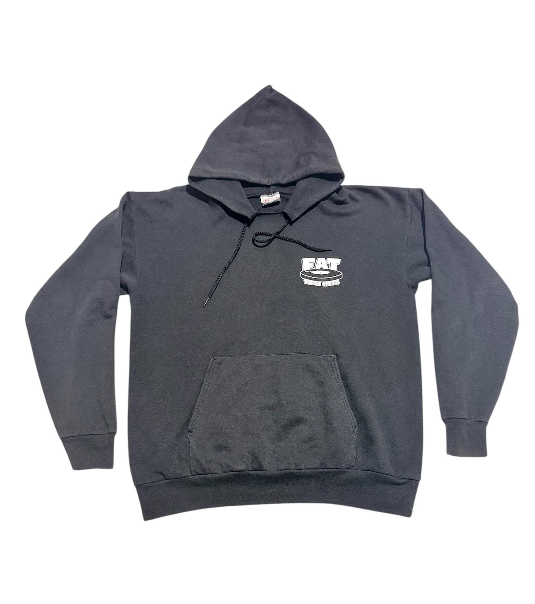 トップス FAT Wreck Chords Logo Pull Over Hoodie Fat Wreck Chords Logo Pullover Hoodie (Black) – Artist First