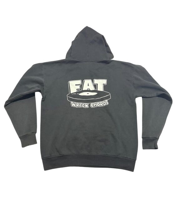 Vintage 90s Fat Wreck Chords Hoodie / L Size - Etsy