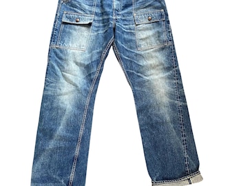 Vintage Levis Engineered Jeans Twisted Blue Loose Fit