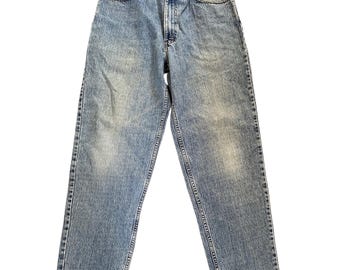 Levi’s silver tab LOOSE 90s Vintage 90's Levi's Silver Tab Flare Jeans Junior's 13 Medium