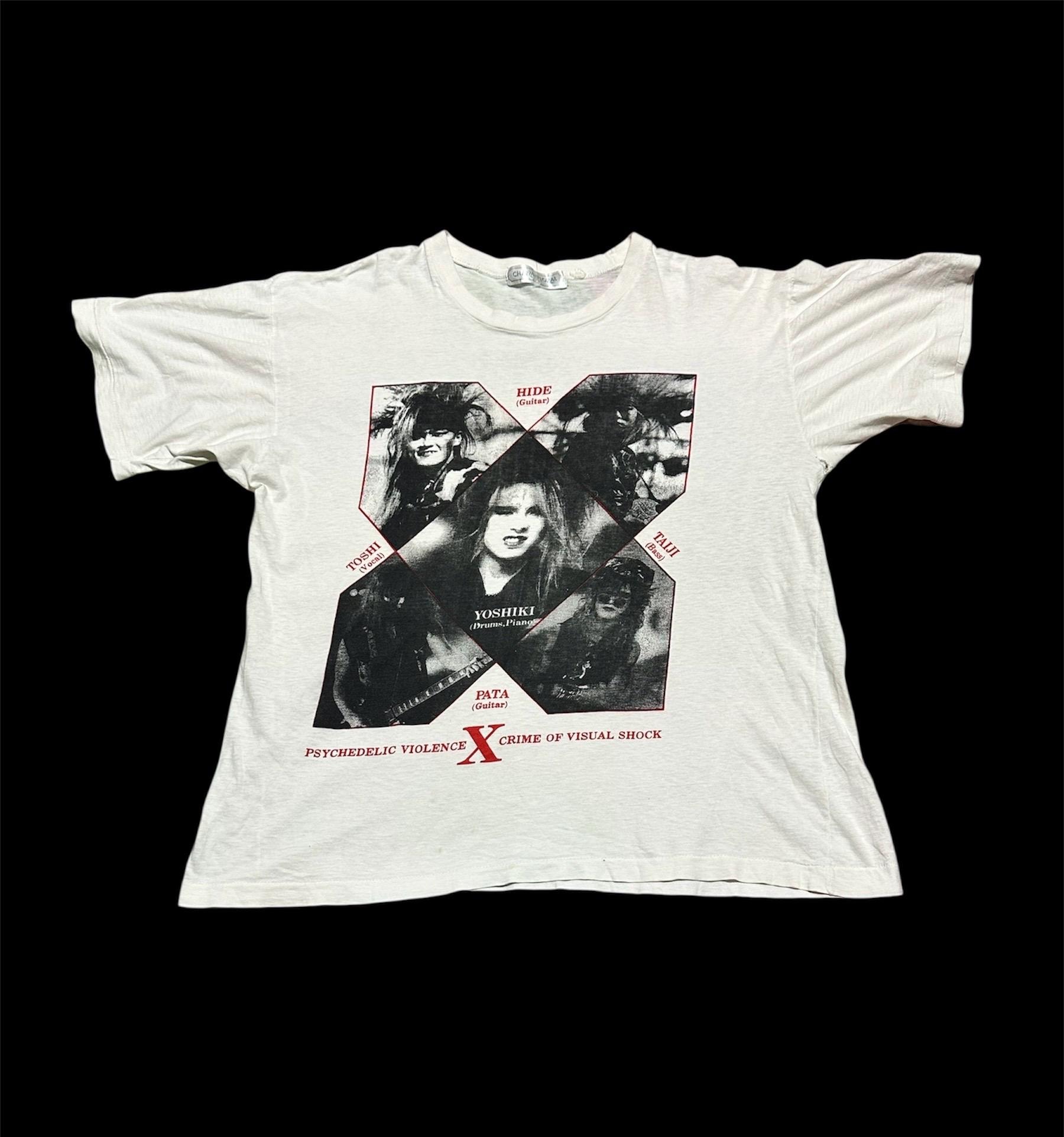X Japan Band Shirt - Etsy