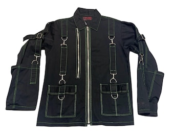 vtg Tripp nyc cyberpunk gothic jacket / m size
