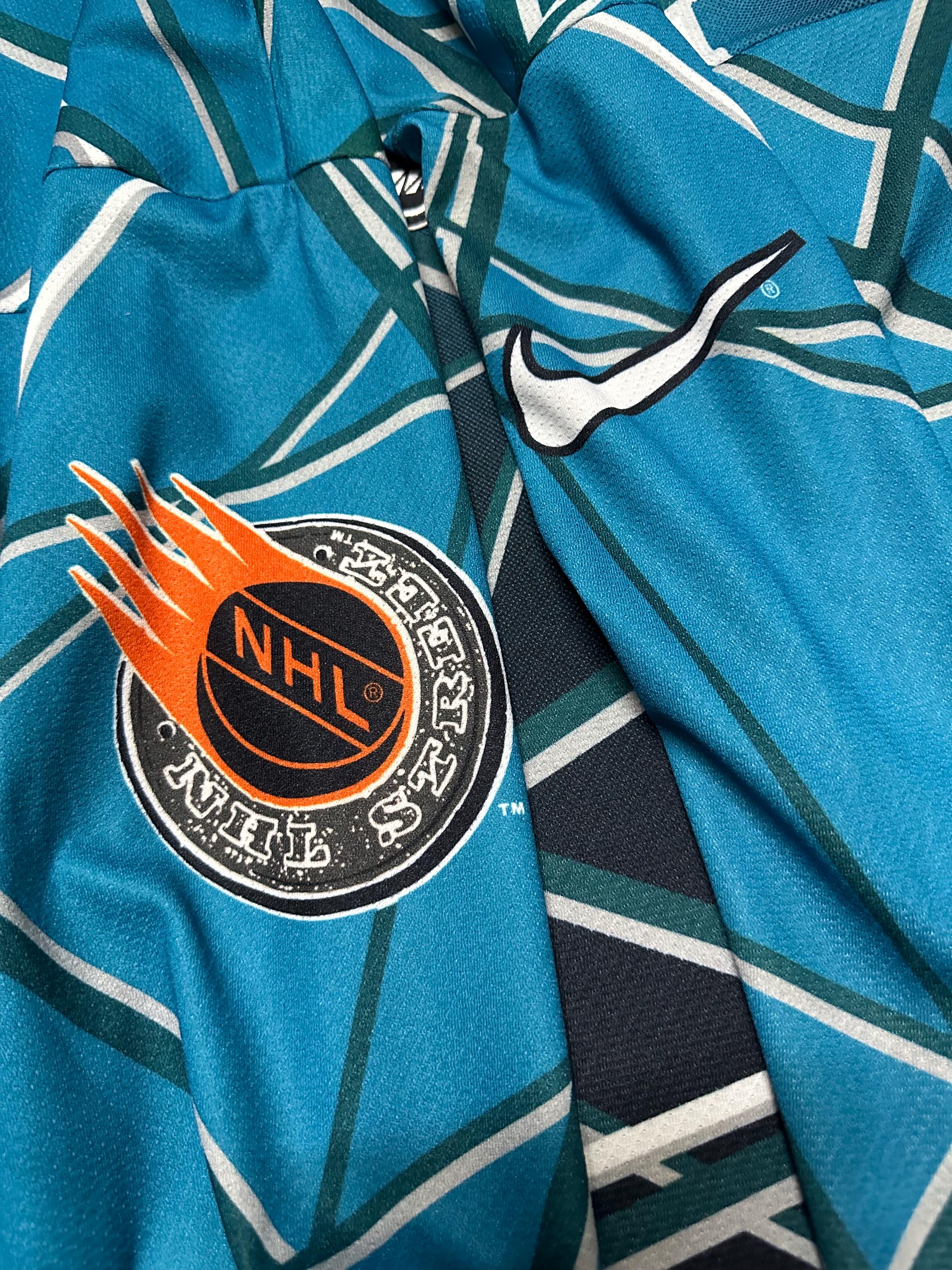 Vtg 90s Nike San Jose Shark Hockey Ice Jersey - Etsy