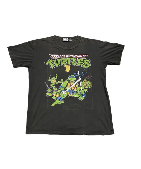 Vintage 90s Teenage Mutant Ninja Turtles Tee/ Xl Size/ Made in