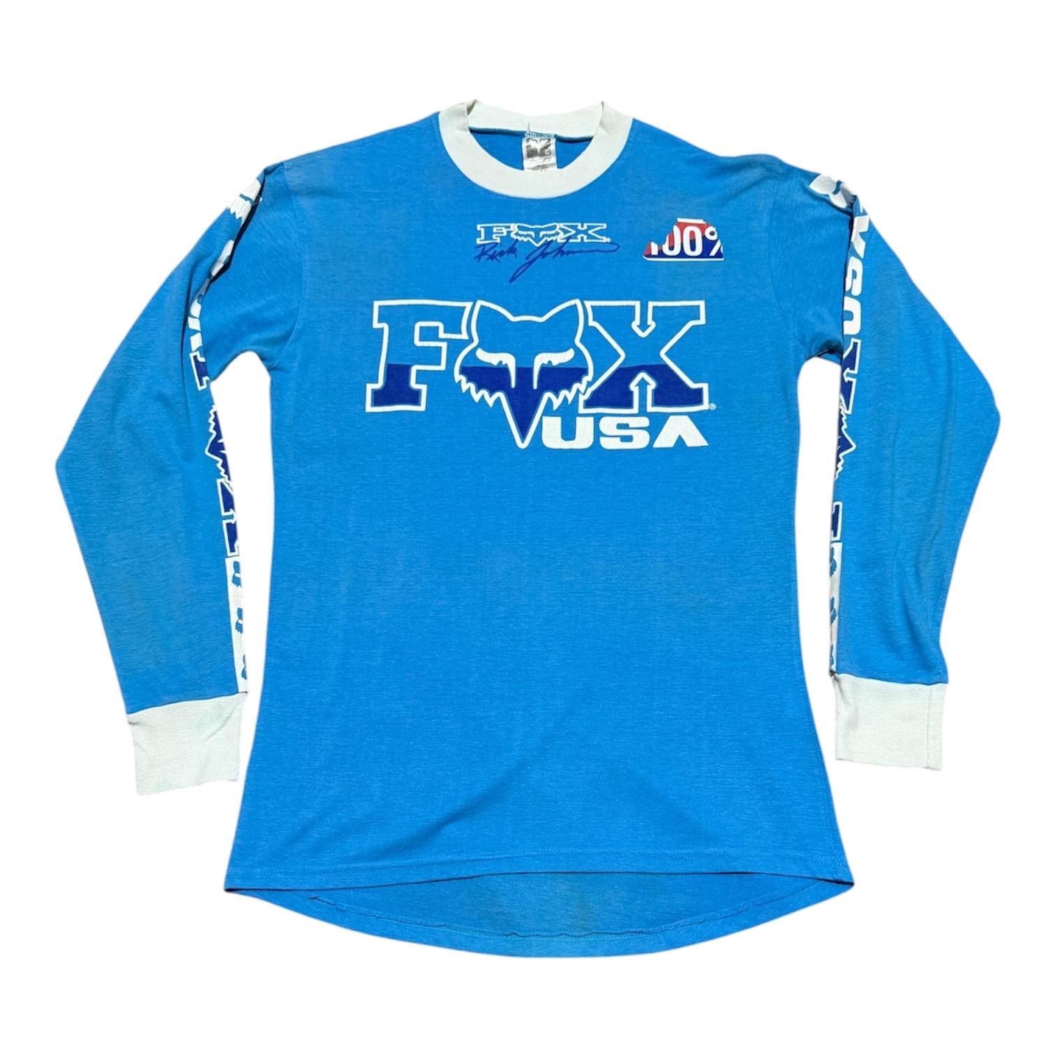 Vintage Fox Racing Jersey - Etsy