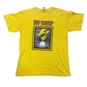 vtg Bad Brain hardcore band tee/ l size