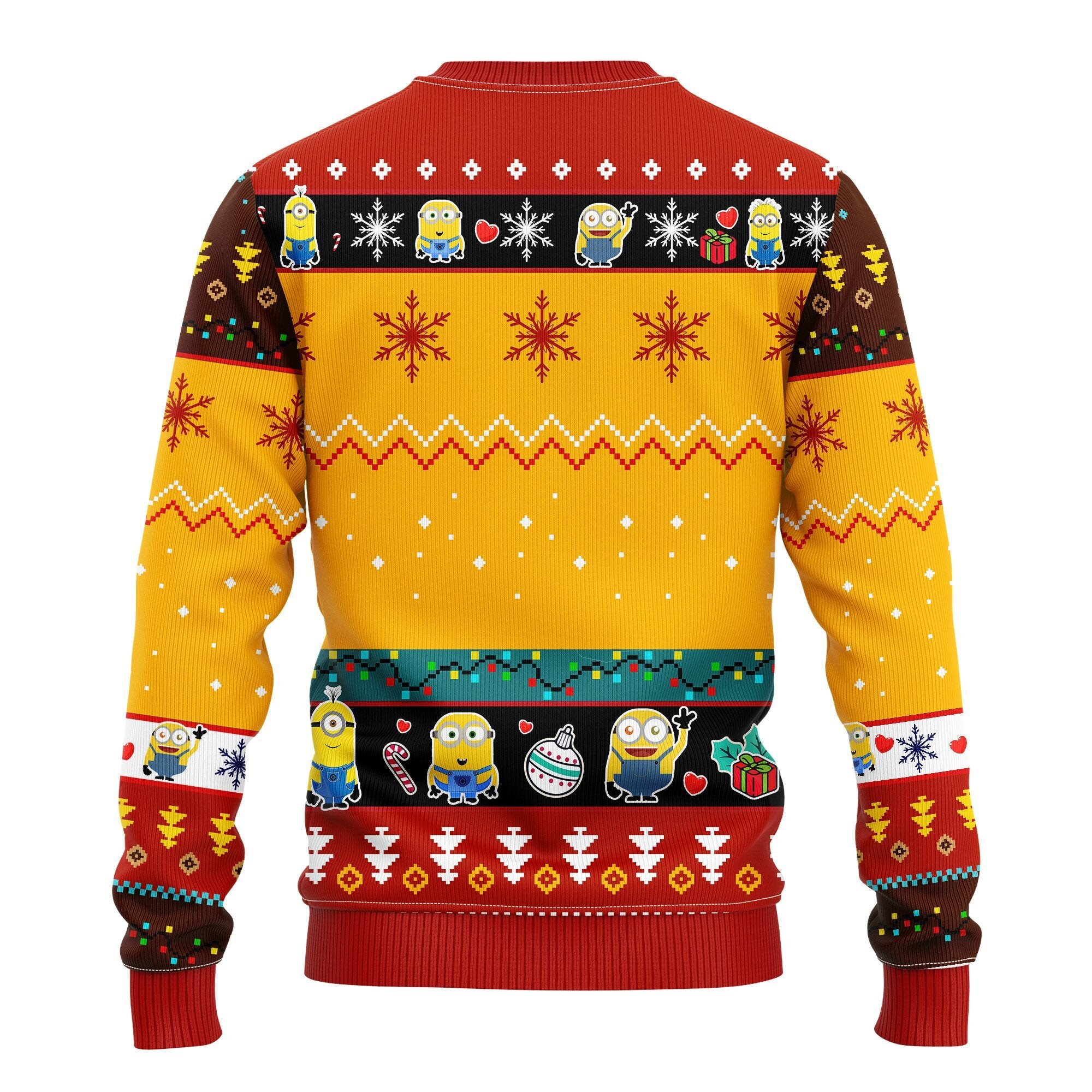 Cute Minions Winter Christmas 3D Xmas Sweater