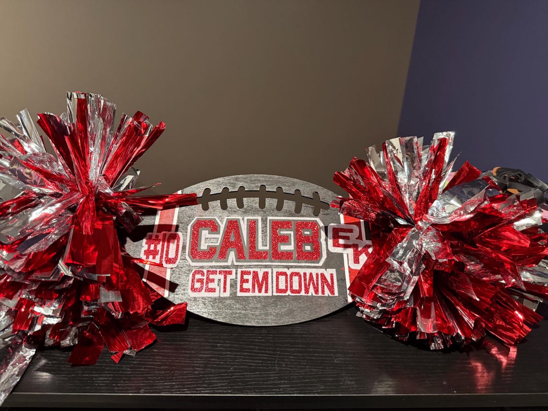 Football Spirit Stick - Etsy