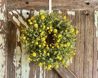 Wreaths for front door spring summer, Front Door Decor, Front Door Wreath, Summer Wreath, Spring Decor, Spring Wreath, Summer Decor, Door