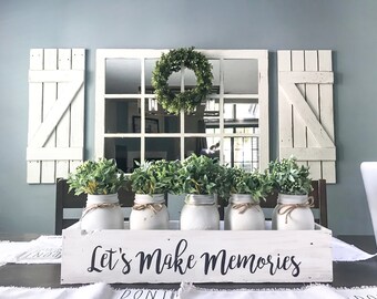 Rustic Window Mirror Etsy